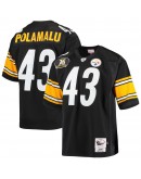 Troy Polamalu Pittsburgh Steelers Mitchell & Ness 2007 Authentic Retired Player Jersey - Black