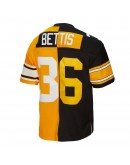 Jerome Bettis Pittsburgh Steelers Mitchell & Ness 1996 Split Legacy Replica Jersey - Black/Gold