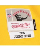 Jerome Bettis Pittsburgh Steelers Mitchell & Ness 1996 Split Legacy Replica Jersey - Black/Gold