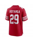 Talanoa Hufanga San Francisco 49ers Nike Game Player Jersey - Scarlet