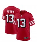 Brock Purdy San Francisco 49ers Nike Alternate Game Player Jersey - Scarlet