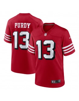 Brock Purdy San Francisco 49ers Nike Alternate Game Player Jersey - Scarlet