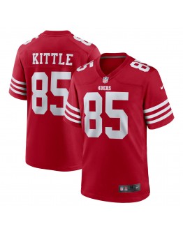 George Kittle San Francisco 49ers Nike Team Game Jersey - Scarlet