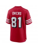 Terrell Owens San Francisco 49ers Nike Retired Alternate Game Jersey - Scarlet