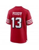 Brock Purdy San Francisco 49ers Nike Alternate Game Player Jersey - Scarlet