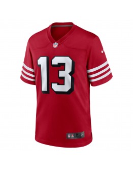 Brock Purdy San Francisco 49ers Nike Alternate Game Player Jersey - Scarlet