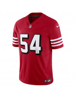 Fred Warner San Francisco 49ers Nike Vapor F.U.S.E. Limited Jersey - Scarlet