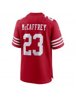 Christian McCaffrey San Francisco 49ers Nike Game Player Jersey - Scarlet