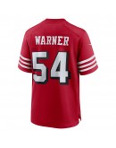 Fred Warner San Francisco 49ers Nike Alternate Game Jersey - Scarlet