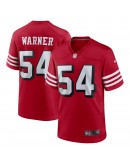 Fred Warner San Francisco 49ers Nike Alternate Game Jersey - Scarlet