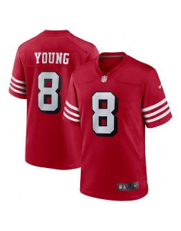 Steve Young San Francisco 49ers Nike Retired Alternate Game Jersey - Scarlet