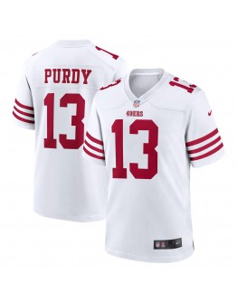 Brock Purdy San Francisco 49ers Nike Game Player Jersey - White