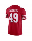 The Faithful San Francisco 49ers Nike Vapor F.U.S.E. Limited Jersey - Scarlet