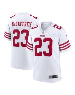 Christian McCaffrey San Francisco 49ers Nike Game Player Jersey - White