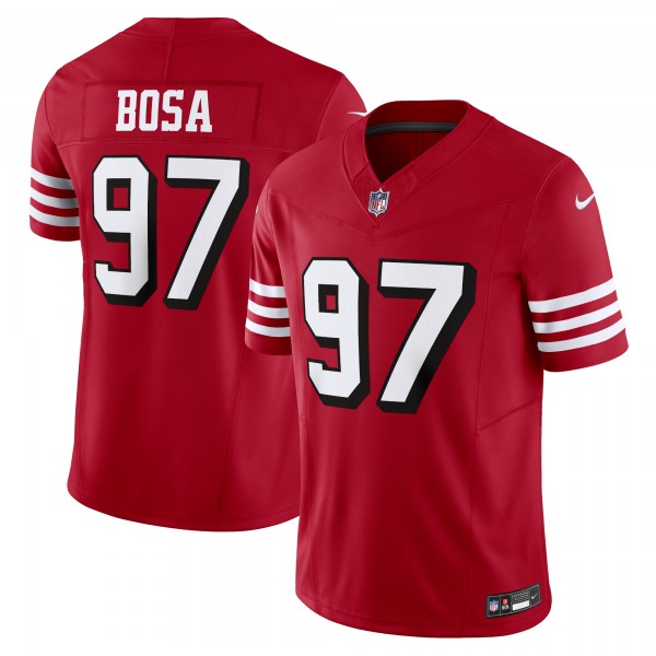 Nick Bosa San Francisco 49ers Nike Vapor F.U.S.E. Limited Jersey - Scarlet