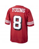 Steve Young San Francisco 49ers Mitchell & Ness 1994 Authentic Throwback Retired Player Jersey - Scarlet