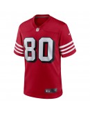 Jerry Rice San Francisco 49ers Nike Retired Alternate Game Jersey - Scarlet