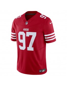 Nick Bosa San Francisco 49ers Nike Vapor F.U.S.E. Limited Jersey - Scarlet