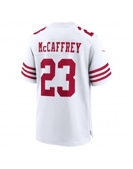 Christian McCaffrey San Francisco 49ers Nike Game Player Jersey - White