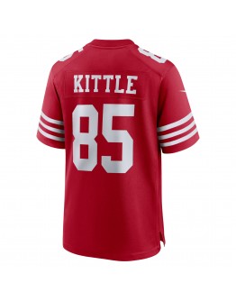 George Kittle San Francisco 49ers Nike Team Game Jersey - Scarlet