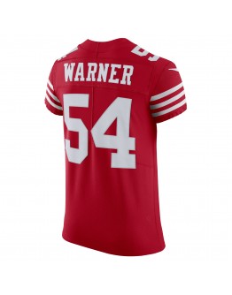 Fred Warner San Francisco 49ers Nike Vapor Elite Jersey - Scarlet