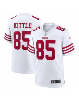 George Kittle San Francisco 49ers Nike Player Game Jersey - White