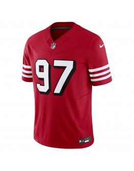 Nick Bosa San Francisco 49ers Nike Vapor F.U.S.E. Limited Jersey - Scarlet