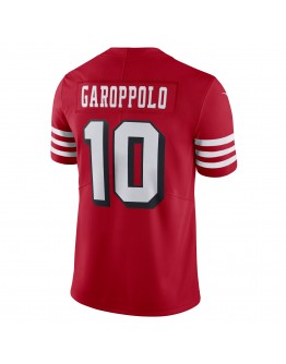 Jimmy Garoppolo San Francisco 49ers Nike Alternate Vapor Limited Jersey - Red