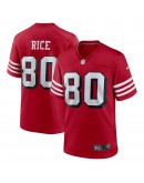 Jerry Rice San Francisco 49ers Nike Retired Alternate Game Jersey - Scarlet