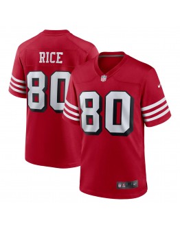 Jerry Rice San Francisco 49ers Nike Retired Alternate Game Jersey - Scarlet