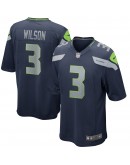 Russell Wilson Seattle Seahawks Nike Game Player Jersey - College Navy