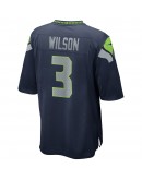 Russell Wilson Seattle Seahawks Nike Game Player Jersey - College Navy