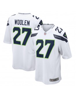 Tariq Woolen Seattle Seahawks Nike Game Player Jersey - White