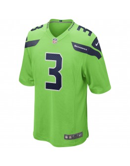 Russell Wilson Seattle Seahawks Nike Alternate Game Jersey - Neon Green