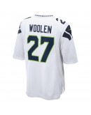 Tariq Woolen Seattle Seahawks Nike Game Player Jersey - White