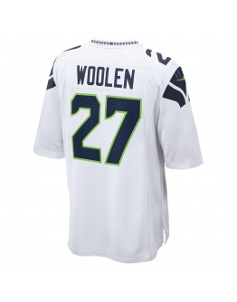 Tariq Woolen Seattle Seahawks Nike Game Player Jersey - White