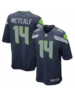 DK Metcalf Seattle Seahawks Nike Game Player Jersey - College Navy