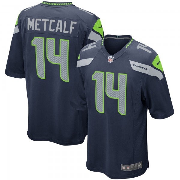 DK Metcalf Seattle Seahawks Nike Game Player Jersey - College Navy