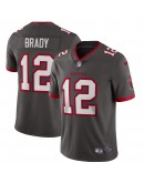 Tom Brady Tampa Bay Buccaneers Nike Alternate Vapor Limited Jersey - Pewter