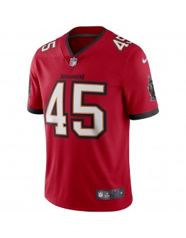 Devin White Tampa Bay Buccaneers Nike Vapor Limited Jersey - Red