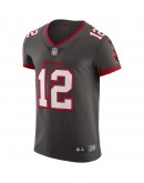 Tom Brady Tampa Bay Buccaneers Nike Alternate Vapor Elite Jersey - Pewter