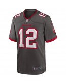 Tom Brady Tampa Bay Buccaneers Nike Alternate Game Jersey - Pewter