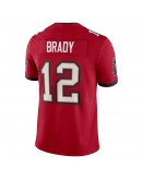 Tom Brady Tampa Bay Buccaneers Nike Captain Vapor Limited Jersey - Red