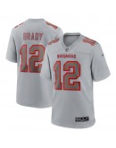 Tom Brady Tampa Bay Buccaneers Nike Atmosphere Fashion Game Jersey - Gray