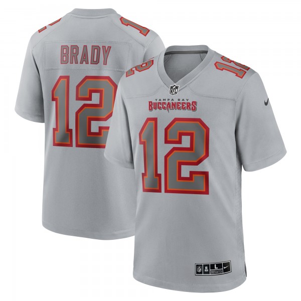 Tom Brady Tampa Bay Buccaneers Nike Atmosphere Fashion Game Jersey - Gray