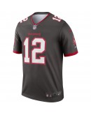 Tom Brady Tampa Bay Buccaneers Nike Alternate Legend Jersey - Pewter