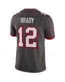 Tom Brady Tampa Bay Buccaneers Nike Alternate Vapor Limited Jersey - Pewter