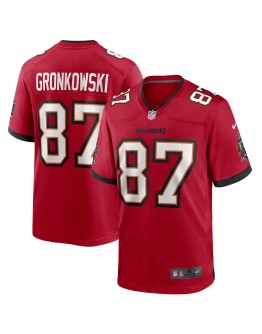 Rob Gronkowski Tampa Bay Buccaneers Nike Game Jersey - Red