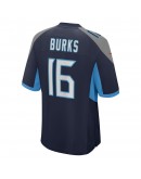 Treylon Burks Tennessee Titans Nike Player Game Jersey - Navy