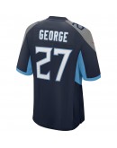 Eddie George Tennessee Titans Nike Game Retired Player Jersey - Navy